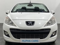 USED 2009 59 PEUGEOT 207 1.6 CC GT 2d 120 BHP Bianca White,17" Hockenheim alloy wheels, Interior Chrome pack