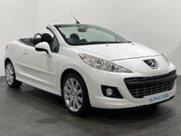 USED 2009 59 PEUGEOT 207 1.6 CC GT 2d 120 BHP Bianca White,17" Hockenheim alloy wheels, Interior Chrome pack
