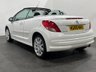 USED 2009 59 PEUGEOT 207 1.6 CC GT 2d 120 BHP Bianca White,17" Hockenheim alloy wheels, Interior Chrome pack