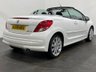 USED 2009 59 PEUGEOT 207 1.6 CC GT 2d 120 BHP Bianca White,17" Hockenheim alloy wheels, Interior Chrome pack