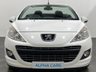 USED 2009 59 PEUGEOT 207 1.6 CC GT 2d 120 BHP Bianca White,17" Hockenheim alloy wheels, Interior Chrome pack