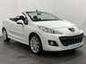 USED 2009 59 PEUGEOT 207 1.6 CC GT 2d 120 BHP Bianca White,17" Hockenheim alloy wheels, Interior Chrome pack