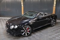 USED 2017 17 BENTLEY CONTINENTAL GTC 4.0 GT V8 S MDS 2d 521 BHP MULLINER DRIVING SPECIFICATION, NAIM, SPORTS EXHAUST, FBSH, JUST SERVICED, 12 MONTH WARRANTY