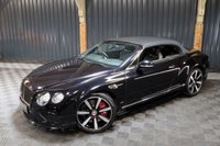 USED 2017 17 BENTLEY CONTINENTAL GTC 4.0 GT V8 S MDS 2d 521 BHP MULLINER DRIVING SPECIFICATION, NAIM, SPORTS EXHAUST, FBSH, JUST SERVICED, 12 MONTH WARRANTY