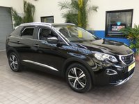 USED 2019 19 PEUGEOT 3008 1.5 BLUEHDI S/S ALLURE 5d 129 BHP SAT NAV PART LEATHER CRUISE 6 MONTHS GOLD WARRANTY