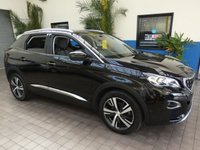 USED 2019 19 PEUGEOT 3008 1.5 BLUEHDI S/S ALLURE 5d 129 BHP SAT NAV PART LEATHER CRUISE 6 MONTHS GOLD WARRANTY