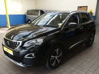 USED 2019 19 PEUGEOT 3008 1.5 BLUEHDI S/S ALLURE 5d 129 BHP SAT NAV PART LEATHER CRUISE 6 MONTHS GOLD WARRANTY