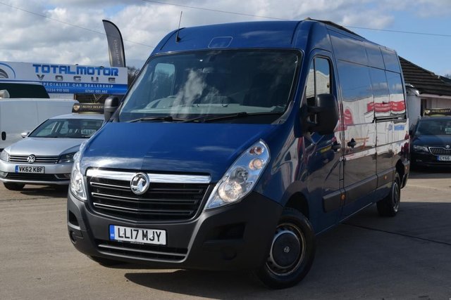 2017 17 Vauxhall Movano 2.3 L3H2 F3500 P/V 129 BHP