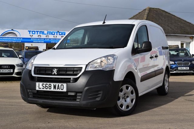 2018 68 Peugeot Partner 1.6 BLUE HDI PROFESSIONAL L1 100 BHP
