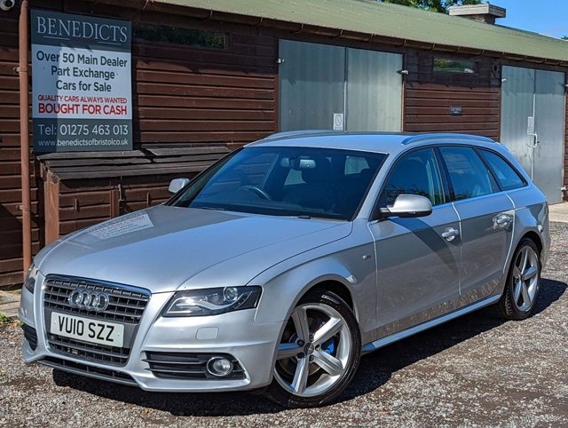 2010 10 Audi A4 2.0 AVANT TFSI S LINE 5d 208 BHP