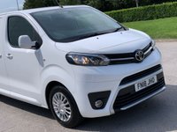 USED 2018 18 TOYOTA PROACE 2.0 L2 COMFORT 118 BHP GENUINE LOW MILES ** NO VAT **