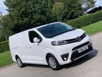 USED 2018 18 TOYOTA PROACE 2.0 L2 COMFORT 118 BHP GENUINE LOW MILES ** NO VAT **