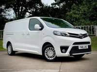 USED 2018 18 TOYOTA PROACE 2.0 L2 COMFORT 118 BHP GENUINE LOW MILES ** NO VAT **