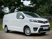 USED 2018 18 TOYOTA PROACE 2.0 L2 COMFORT 118 BHP GENUINE LOW MILES ** NO VAT **