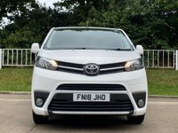 USED 2018 18 TOYOTA PROACE 2.0 L2 COMFORT 118 BHP GENUINE LOW MILES ** NO VAT **