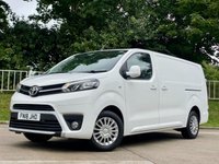 USED 2018 18 TOYOTA PROACE 2.0 L2 COMFORT 118 BHP GENUINE LOW MILES ** NO VAT **