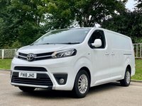 USED 2018 18 TOYOTA PROACE 2.0 L2 COMFORT 118 BHP GENUINE LOW MILES ** NO VAT **