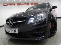 USED 2014 14 MERCEDES-BENZ C-CLASS 6.2 V8 (507 PS) C63 AMG EDITION 507 SpdS MCT 5DR + WOW !!!  VERY RARE CAR !!!  19S+PRIVACY+PARK AID+XENON-LED+LEATHERS+NAV+CRUISE
