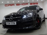 USED 2014 14 MERCEDES-BENZ C-CLASS 6.2 V8 (507 PS) C63 AMG EDITION 507 SpdS MCT 5DR + WOW !!!  VERY RARE CAR !!!  19S+PRIVACY+PARK AID+XENON-LED+LEATHERS+NAV+CRUISE