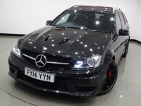 USED 2014 14 MERCEDES-BENZ C-CLASS 6.2 V8 (507 PS) C63 AMG EDITION 507 SpdS MCT 5DR + WOW !!!  VERY RARE CAR !!!  19S+PRIVACY+PARK AID+XENON-LED+LEATHERS+NAV+CRUISE