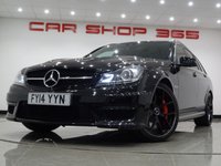 USED 2014 14 MERCEDES-BENZ C-CLASS 6.2 V8 (507 PS) C63 AMG EDITION 507 SpdS MCT 5DR + WOW !!!  VERY RARE CAR !!!  19S+PRIVACY+PARK AID+XENON-LED+LEATHERS+NAV+CRUISE