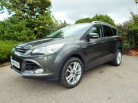 USED 2014 64 FORD KUGA 2.0 TITANIUM X TDCI 5d 177 BHP ONE OWNER-EURO 6-SATNAV-ALLOYS