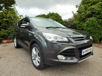 USED 2014 64 FORD KUGA 2.0 TITANIUM X TDCI 5d 177 BHP ONE OWNER-EURO 6-SATNAV-ALLOYS