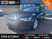 USED 2017 67 AUDI A4 2.0 AVANT TDI ULTRA SPORT 5d 148 BHP SATNAV + BLACK HEATED LEATHER + 2 OWNERS FROM NEW + FULLY SERVICED + 1 YEAR MOT + 1 RAC BREAKDOWN COVER