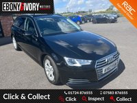 USED 2017 67 AUDI A4 2.0 AVANT TDI ULTRA SPORT 5d 148 BHP SATNAV + BLACK HEATED LEATHER + 2 OWNERS FROM NEW + FULLY SERVICED + 1 YEAR MOT + 1 RAC BREAKDOWN COVER