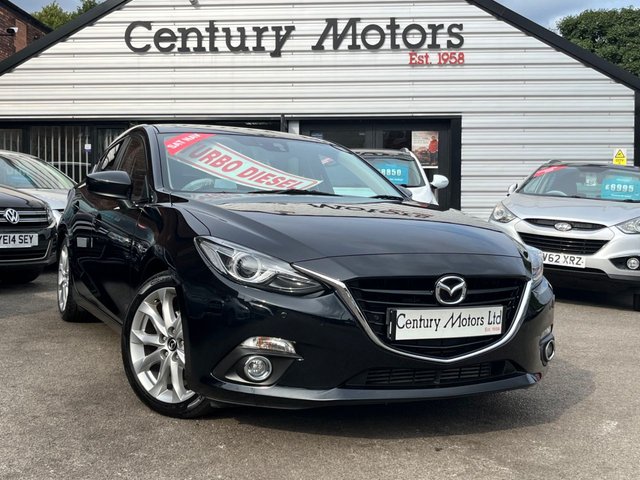 2013 63 Mazda 3 2.2 D Sport NAV FastBack 4dr - LEATHER