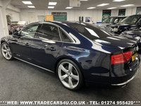 USED 2013 63 AUDI A8 3.0 TDI QUATTRO SPORT EXECUTIVE DIESEL AUTO 4WD UK DELIVERY FLAT FEE &pound;175*OVER 100 IMAGES ON OUR WEBSITE*BESPOKE FINANCE ARRANGED*PART EXCHANGE WELCOME*ALL VEHICLES HPI CLEAR