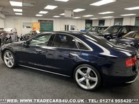 USED 2013 63 AUDI A8 3.0 TDI QUATTRO SPORT EXECUTIVE DIESEL AUTO 4WD UK DELIVERY FLAT FEE &pound;175*OVER 100 IMAGES ON OUR WEBSITE*BESPOKE FINANCE ARRANGED*PART EXCHANGE WELCOME*ALL VEHICLES HPI CLEAR