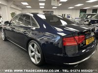 USED 2013 63 AUDI A8 3.0 TDI QUATTRO SPORT EXECUTIVE DIESEL AUTO 4WD UK DELIVERY FLAT FEE &pound;175*OVER 100 IMAGES ON OUR WEBSITE*BESPOKE FINANCE ARRANGED*PART EXCHANGE WELCOME*ALL VEHICLES HPI CLEAR