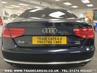 USED 2013 63 AUDI A8 3.0 TDI QUATTRO SPORT EXECUTIVE DIESEL AUTO 4WD UK DELIVERY FLAT FEE &pound;175*OVER 100 IMAGES ON OUR WEBSITE*BESPOKE FINANCE ARRANGED*PART EXCHANGE WELCOME*ALL VEHICLES HPI CLEAR