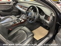 USED 2013 63 AUDI A8 3.0 TDI QUATTRO SPORT EXECUTIVE DIESEL AUTO 4WD UK DELIVERY FLAT FEE &pound;175*OVER 100 IMAGES ON OUR WEBSITE*BESPOKE FINANCE ARRANGED*PART EXCHANGE WELCOME*ALL VEHICLES HPI CLEAR