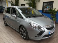 USED 2014 64 VAUXHALL ZAFIRA TOURER 2.0 SRI CDTI 5d 162 BHP 7 SEATS SAT NAV CAMERA CRUISE NICE TIDY EXAMPLE