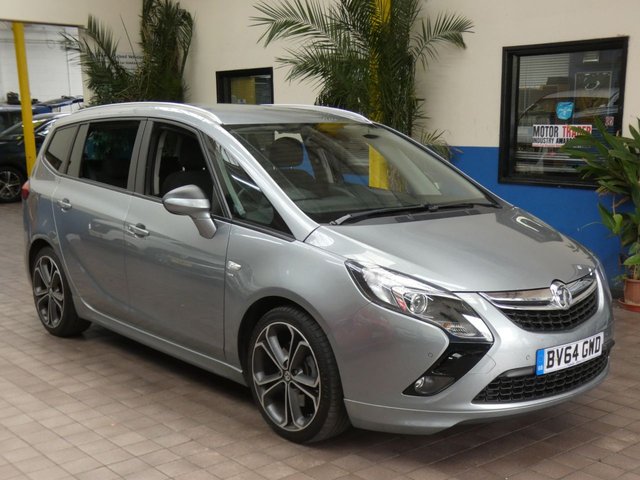 2014 64 Vauxhall Zafira Tourer 2.0 SRI CDTI 5d 162 BHP