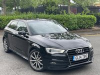 USED 2014 14 AUDI A3 2.0 TDI S LINE 3d 148 BHP 