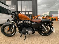 USED 2015 15 HARLEY-DAVIDSON SPORTSTER 1200, FORTY EIGHT, MY15  WITH ARLEN NESS EXHAUST