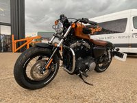 USED 2015 15 HARLEY-DAVIDSON SPORTSTER 1200, FORTY EIGHT, MY15  WITH ARLEN NESS EXHAUST