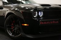 USED 2021 04 DODGE CHALLENGER 6.2  RED-EYE Stealth Black/Red Interior