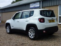 USED 2016 16 JEEP RENEGADE 1.6 M-JET LONGITUDE 5d 118 BHP www.suffolkcarcentre.co.uk - Located at Reydon