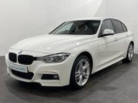 USED 2016 66 BMW 3 SERIES 3.0 335D XDRIVE M SPORT 4d 308 BHP X Drive 335 D  M Sport , Alpine White, Coral Red Full Leather