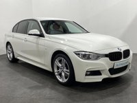 USED 2016 66 BMW 3 SERIES 3.0 335D XDRIVE M SPORT 4d 308 BHP X Drive 335 D  M Sport , Alpine White, Coral Red Full Leather