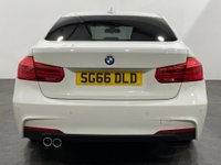 USED 2016 66 BMW 3 SERIES 3.0 335D XDRIVE M SPORT 4d 308 BHP X Drive 335 D  M Sport , Alpine White, Coral Red Full Leather
