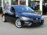 USED 2017 17 SEAT LEON 2.0 TDI FR TECHNOLOGY 3d 150 BHP Finished in MIDNIGHT BLACK with DARK GREY PART LEATHER SPORTS TRIM. This Leon is a great all-rounder. It is great to drive, well equipped and roomy in the back, The 2.0 TDI 150 gives great economy (worth considering with the price of fuel). It is one of the very best sporty looking family cars. Features include Sat Nav, DAB Radio, B/Tooth, Apple Play, Alloys and much more. Dealer serviced at 6460 miles, 14987 miles and also at 24393 miles, 33219 miles, 43022 miles, 52037 miles and on arrival.