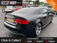 USED 2012 12 AUDI A5 2.0 TDI BLACK EDITION 2d 177 BHP A great looking car with full Audi service history at 28k,43k,57k and we as a Volkswagen and Audi specialist will carry out a full service and MOT prior to the collection and will also include a 1 year RAC break down policy.