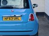USED 2013 63 FIAT 500 1.2 COLOUR THERAPY 3d 69 BHP LOW INSURANCE GROUP