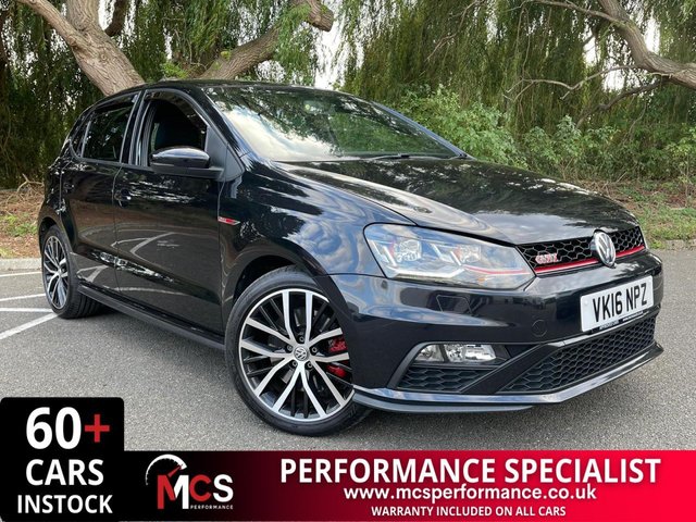 2016 16 VOLKSWAGEN POLO 1.8 GTI 5d 189 BHP 3 SERVICES, REAR DISCS AND PADS, BRAKE FLUID CHANGE AND THERMOSTAT HOUSING, WATER PUMP - COMMON FAILURE.