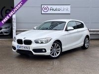 USED 2017 17 BMW 1 SERIES 1.5 116D SPORT 3d 114 BHP FULL SERVICE HISTORY | SAT NAV | BLUETOOTH | CRUISE CONTROL